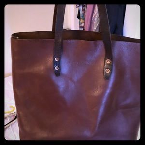 Whipping Post Genuine Leather Tote